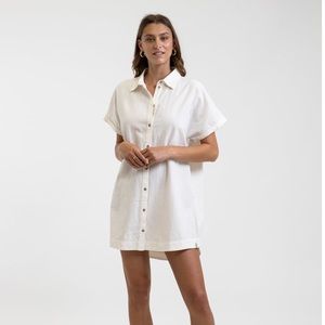 Rhythm Linen Shirt Dress